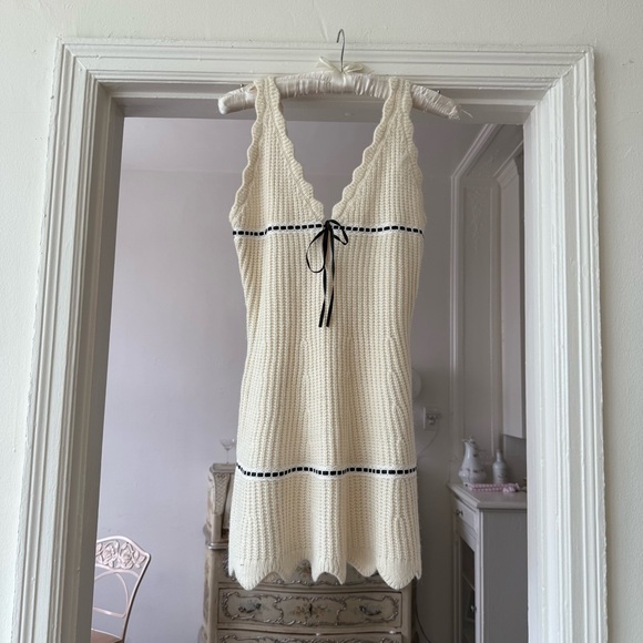 For Love And Lemons Cream Mini Dress - Picture 2 of 2